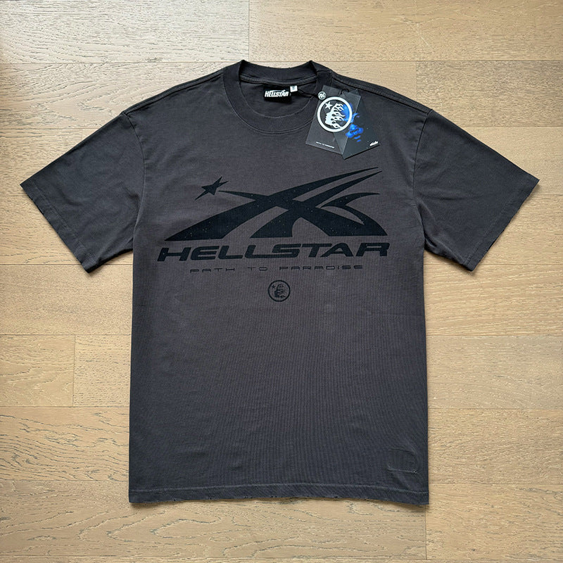 Hellstar Men's and Women's Loose Pullover Short Sleeve T-shirt
