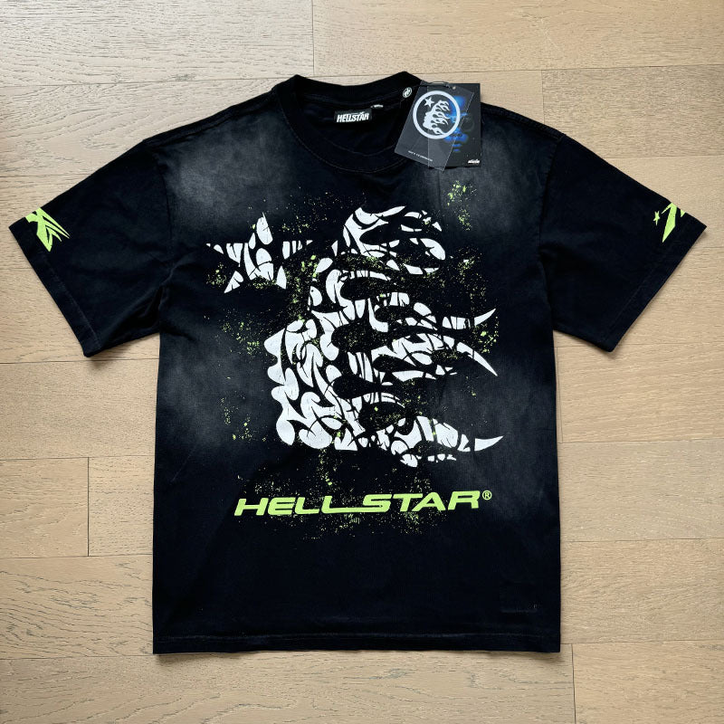 HS6201 New Colors Hellstar 100% Cotton laugh T shirts for men and women