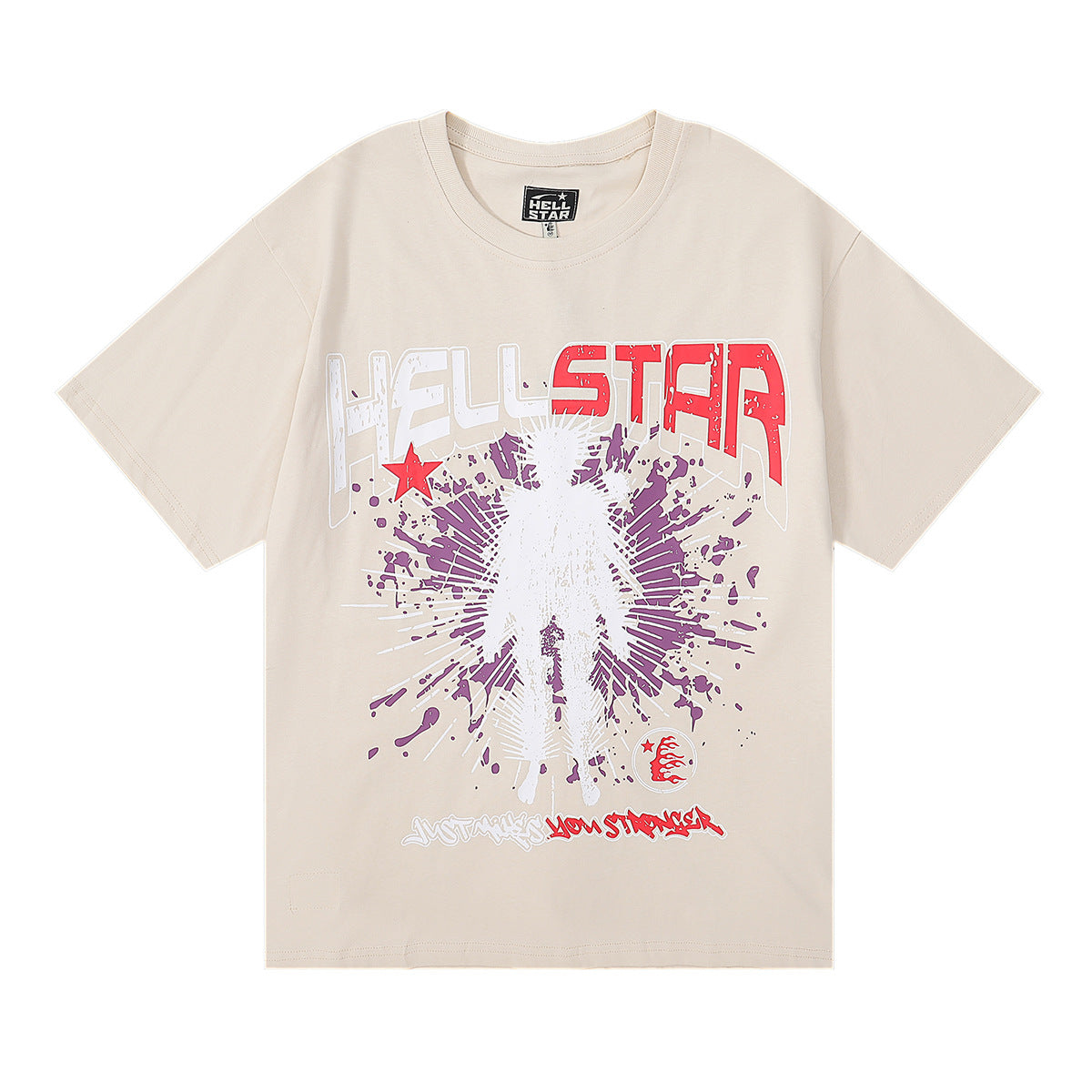 HS6001 Hellstar Fashion Brand Letters shorts Tee shirts