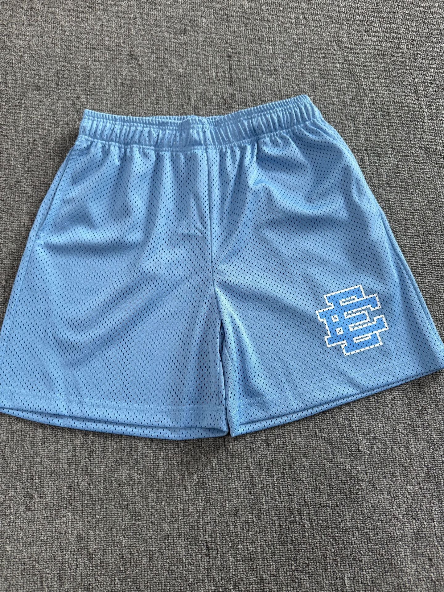 Eric Emanuel Shorts Sports Quick-Dry Pants Fitness Men Loose Fit Basketball Shorts Mesh Breathable Four-Quarter Shorts