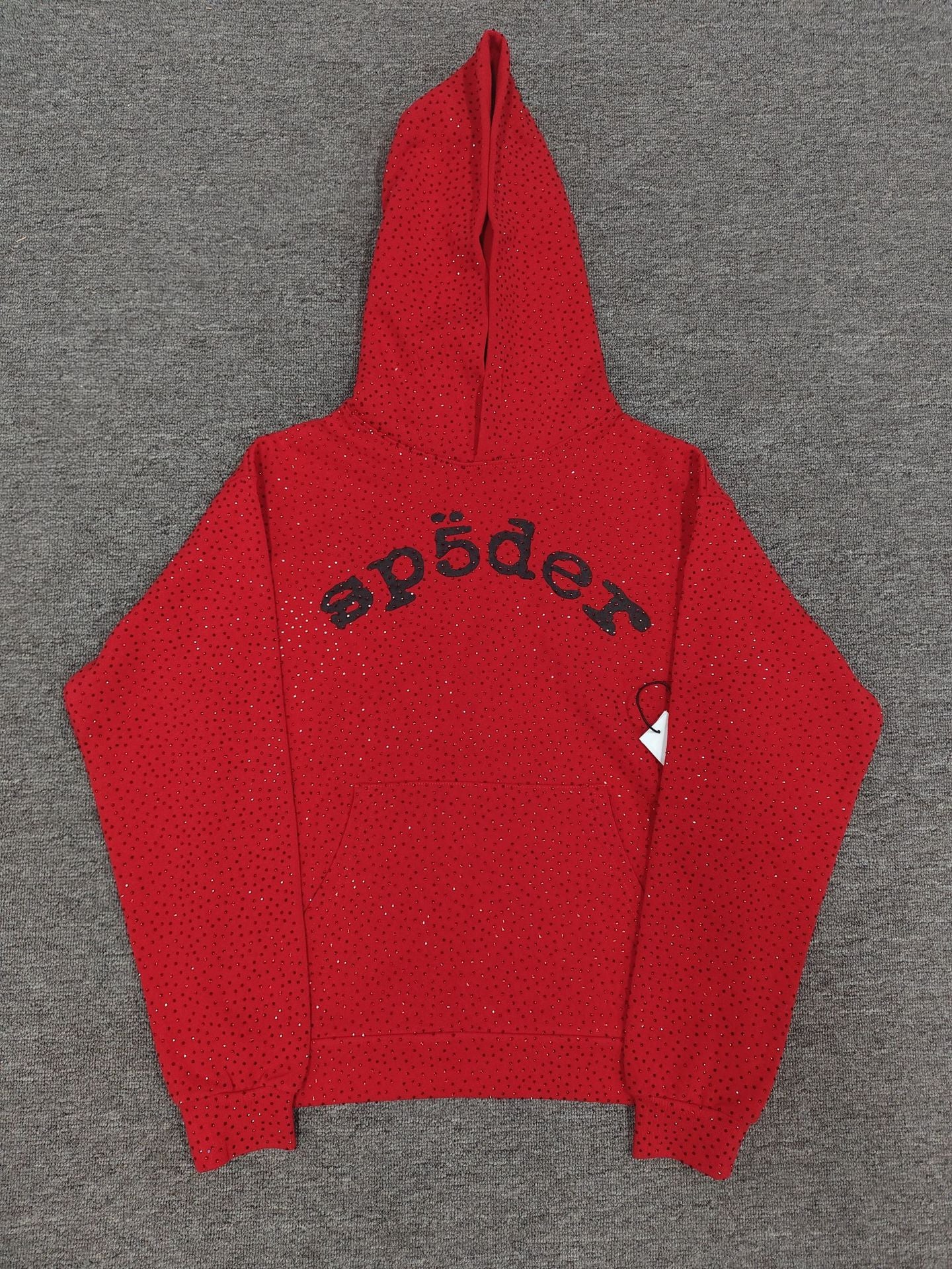 Sp5der vvs black  red hoodies spider heavry weight 1:1 hoodies