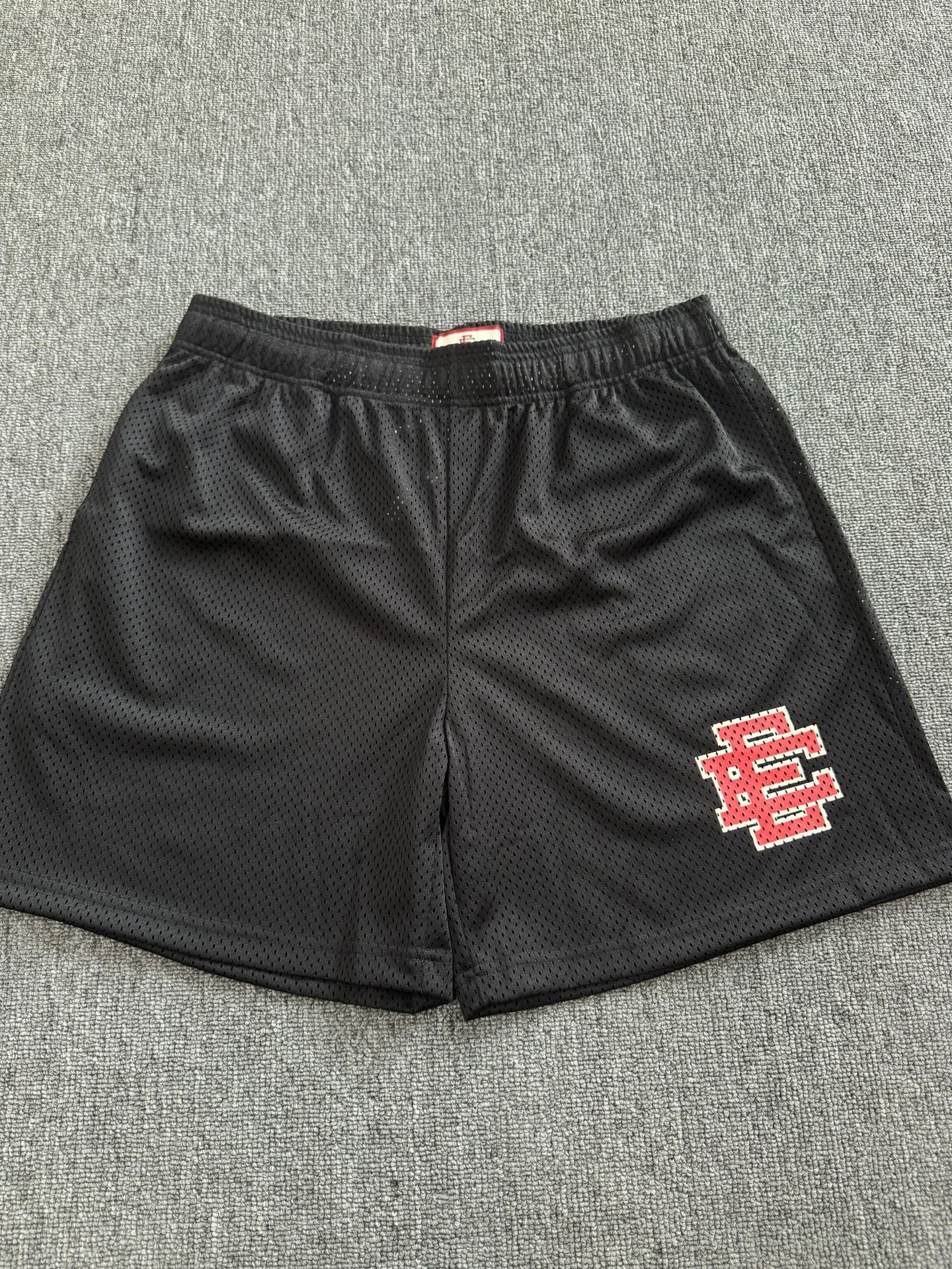 Eric Emanuel Shorts Sports Quick-Dry Pants Fitness Men Loose Fit Basketball Shorts Mesh Breathable Four-Quarter Shorts