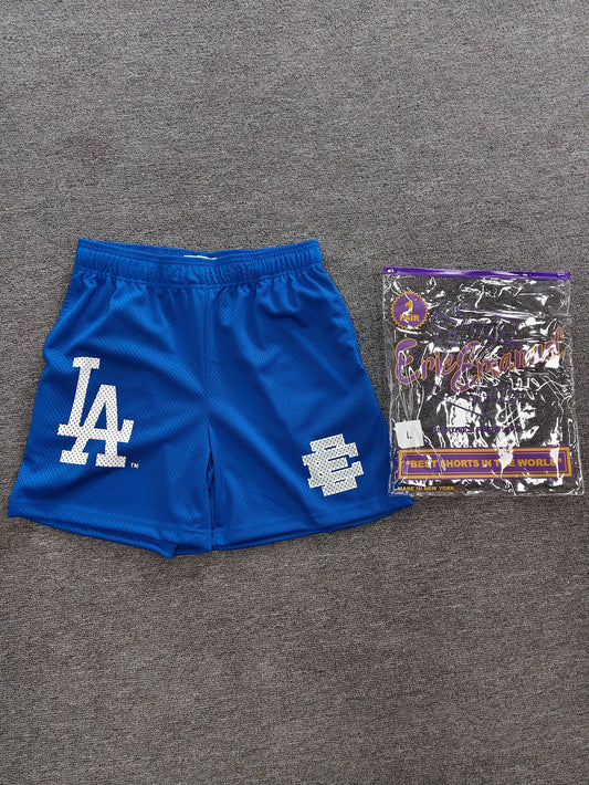 EE3009 LA Letter Eric Emanuel Quick-Drying Mesh Shorts