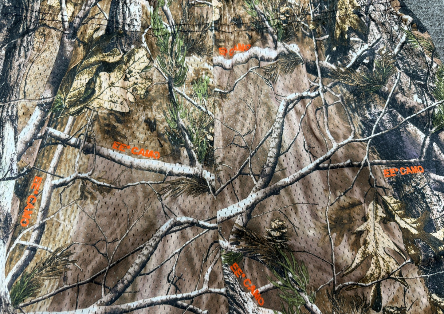 EE3011 Eric Emanuel Quick-Drying Mesh Shorts Camouflage Sports Shorts