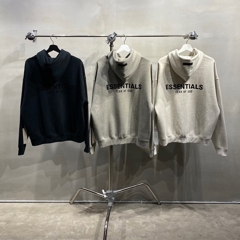 SS22 Top 1:1 Stock X Ess  Fog Fleece Thermal Hoodie Hoodie