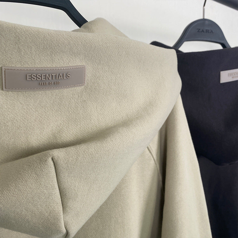 2022SS-1977 Fleece Hoodie ESSENTIALS Thickened Trendy Brand Sweatshirt