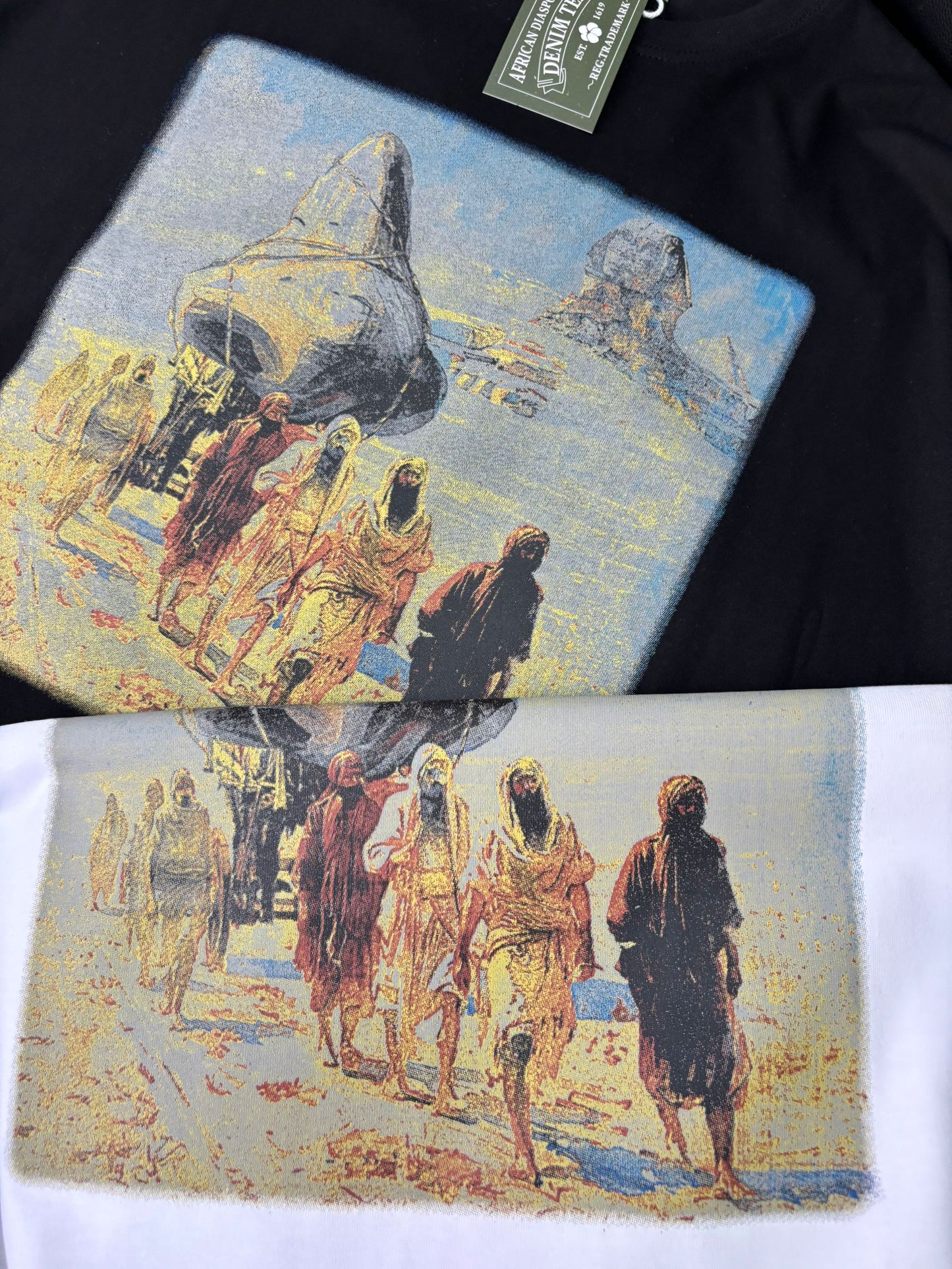 DT504 Denim tears 100% Cotton Tee shirts