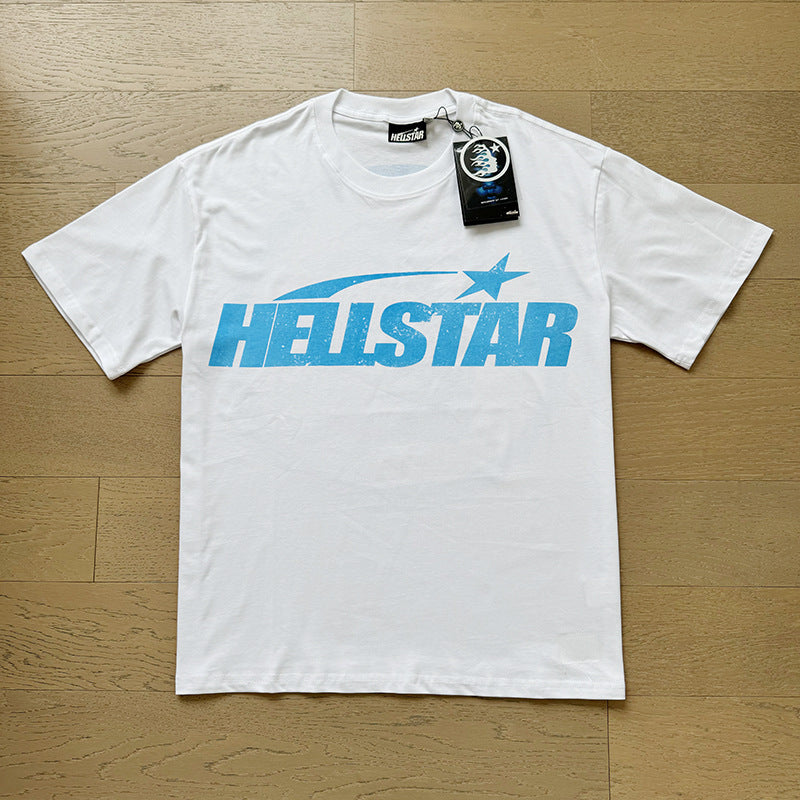 HS6201 New Colors Hellstar 100% Cotton laugh T shirts for men and women