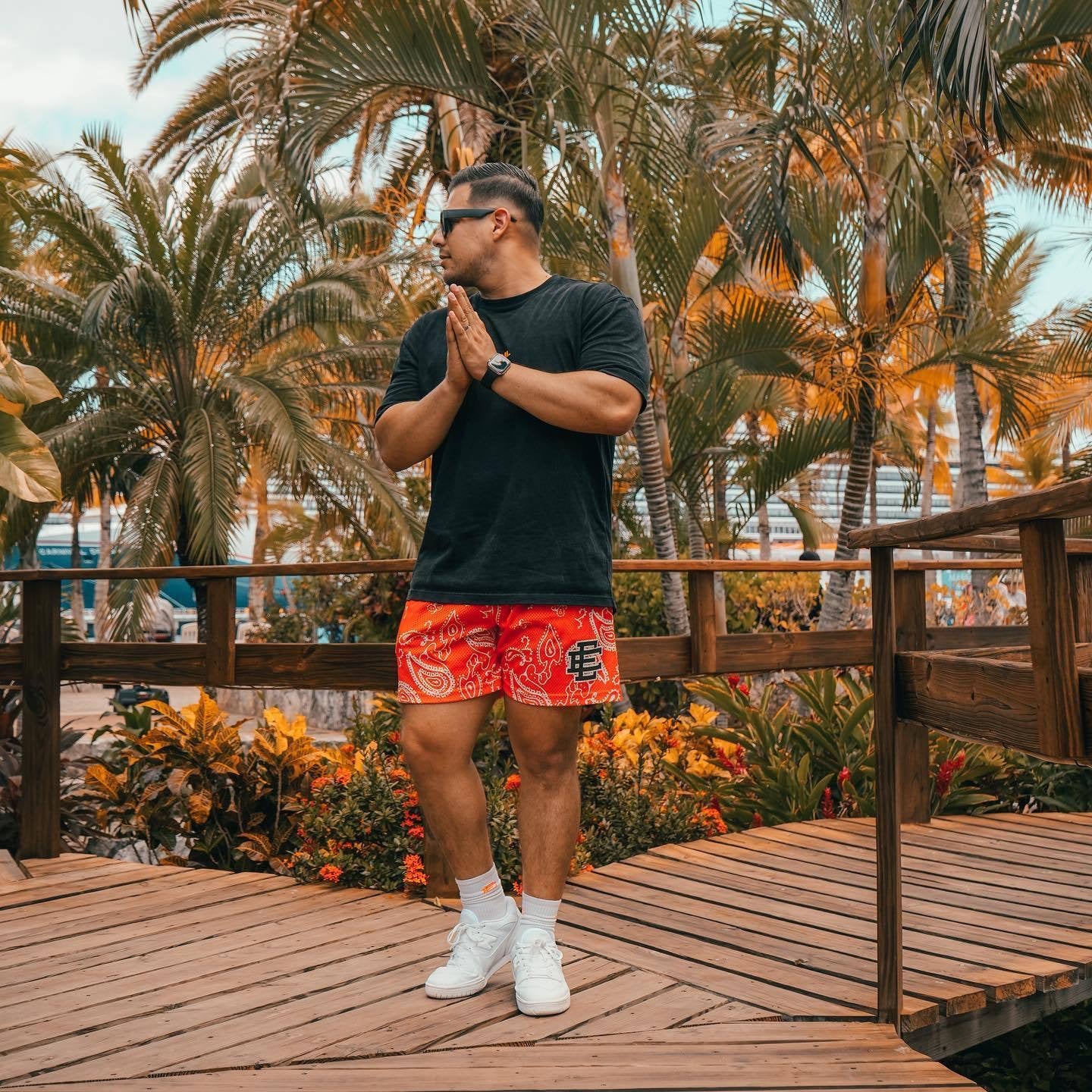 ee3003 Eric Emanuel Quick-Drying Mesh Shorts