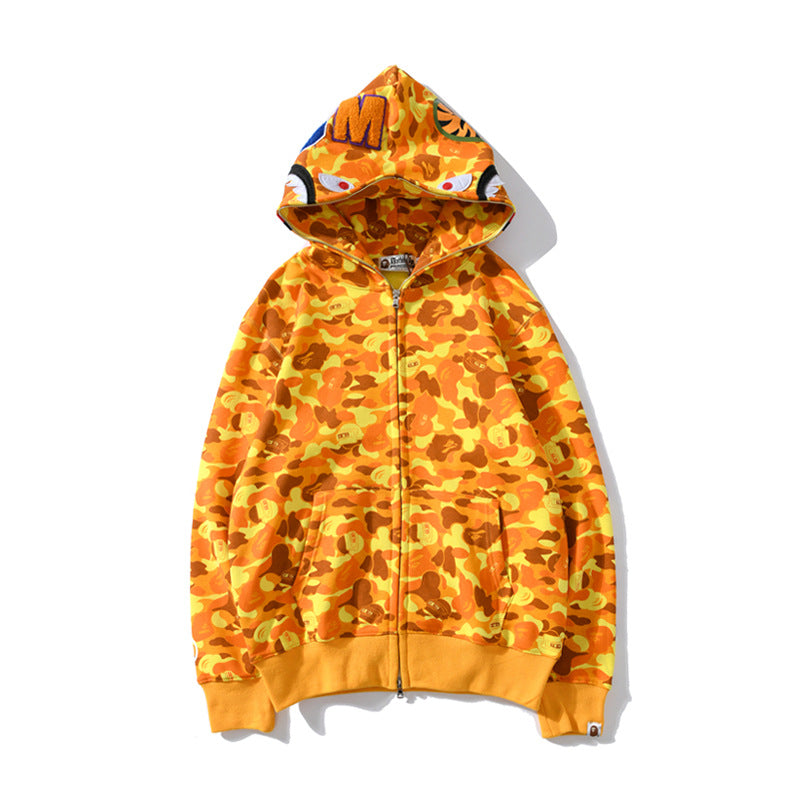 Bape Chicken Joint Name Shark Sweater Street Hooded Jacket Men and Women