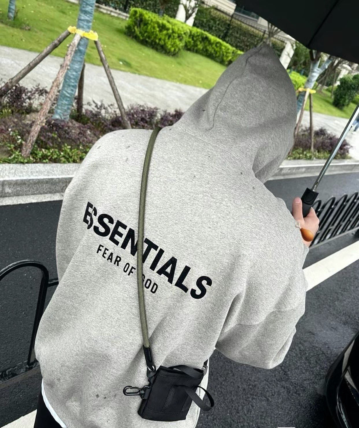 SS22 Top 1:1 Stock X Ess  Fog Fleece Thermal Hoodie Hoodie