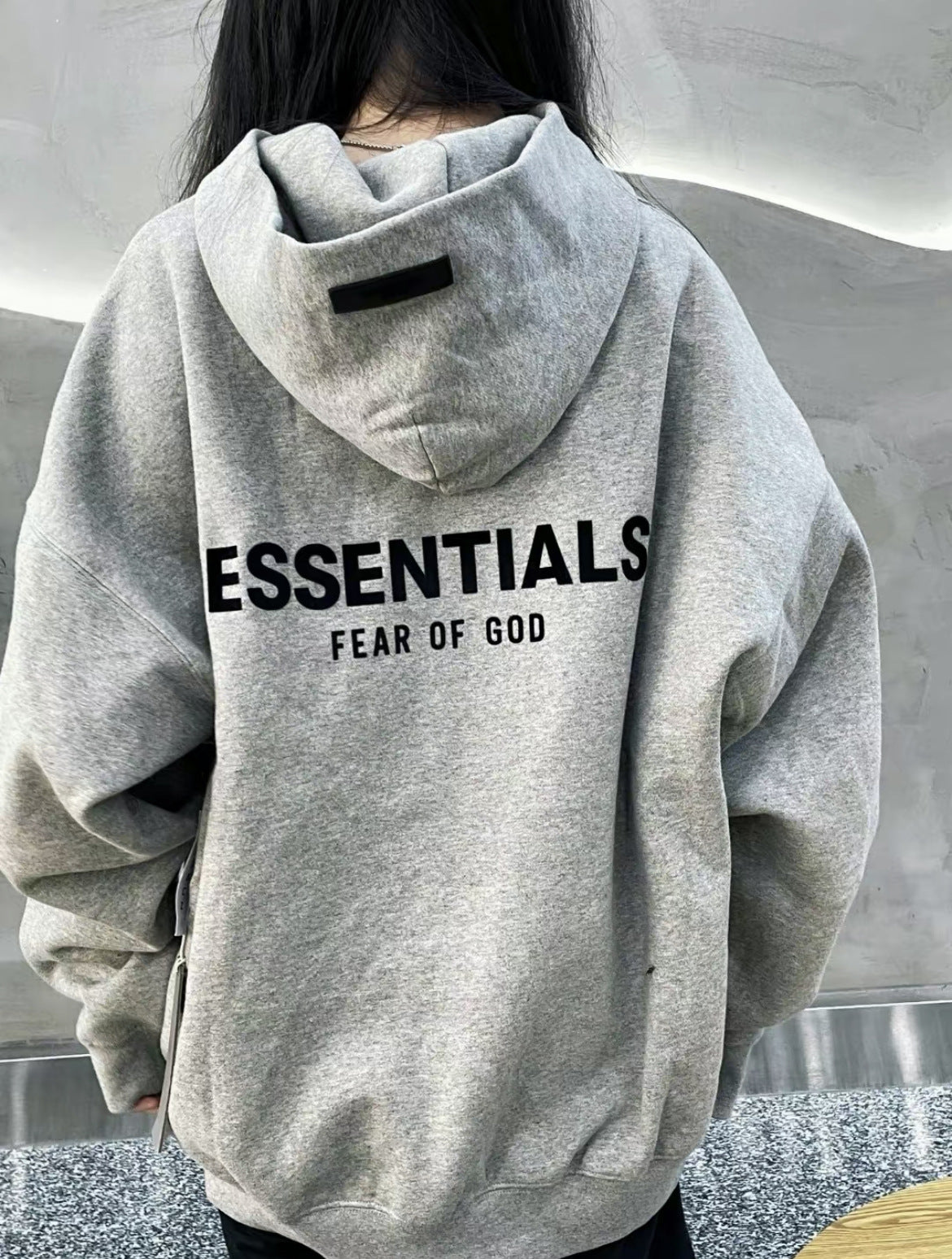 SS22 Top 1:1 Stock X Ess  Fog Fleece Thermal Hoodie Hoodie