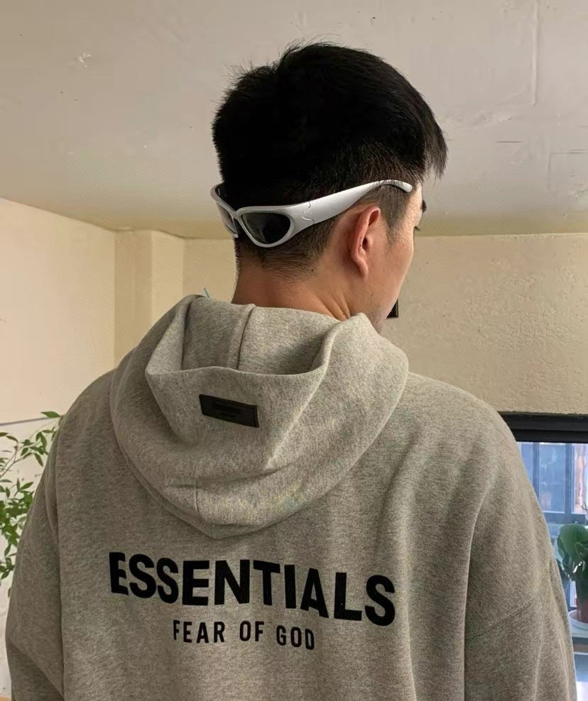 SS22 Top 1:1 Stock X Ess  Fog Fleece Thermal Hoodie Hoodie