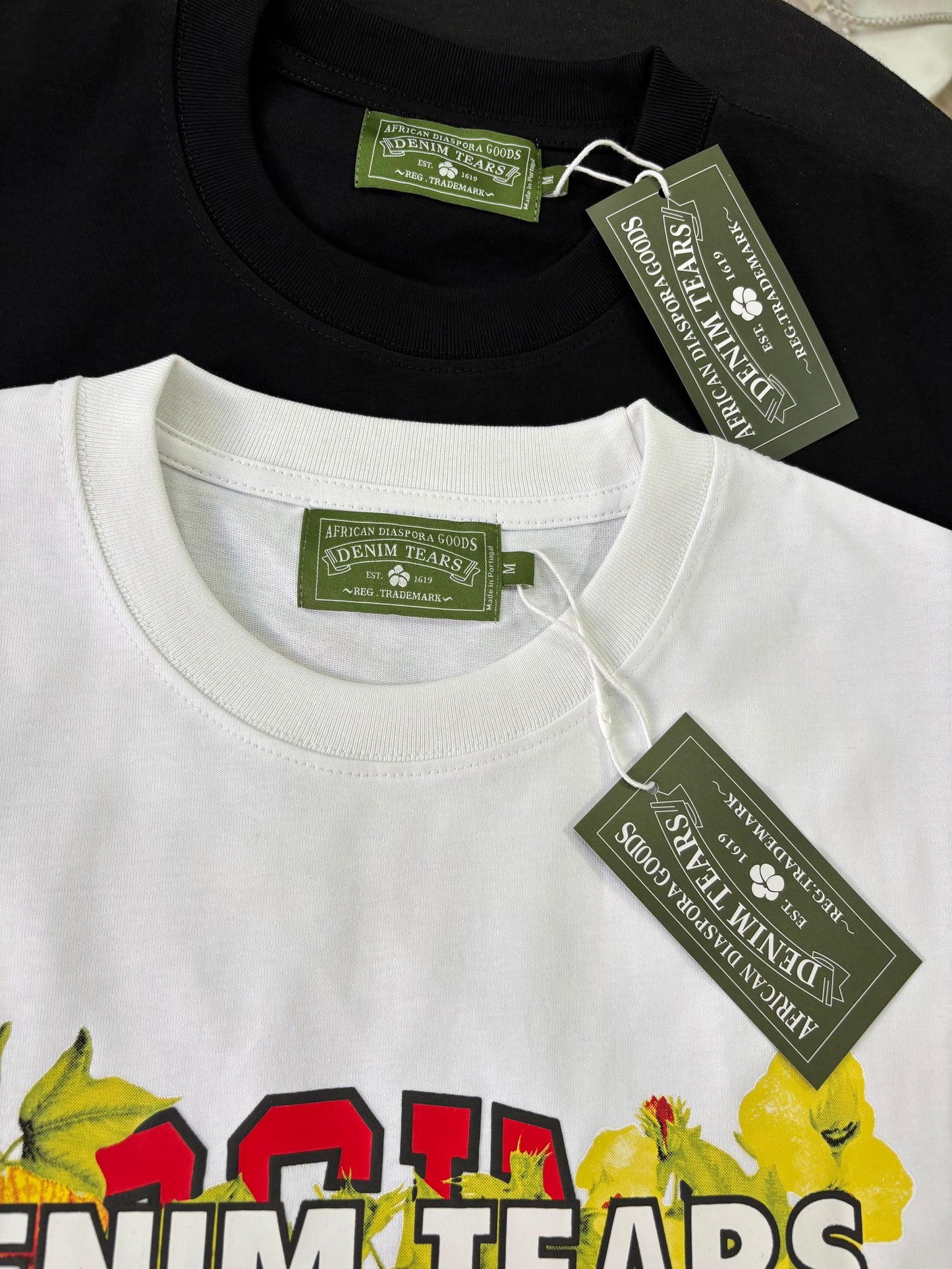 DT501 Denim tears 100% Cotton Tee shirts