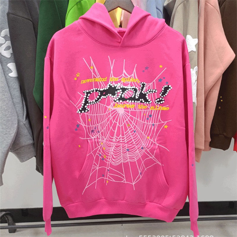 Sp5der Hoodie Foam Letter Men's and Women's Hoodie