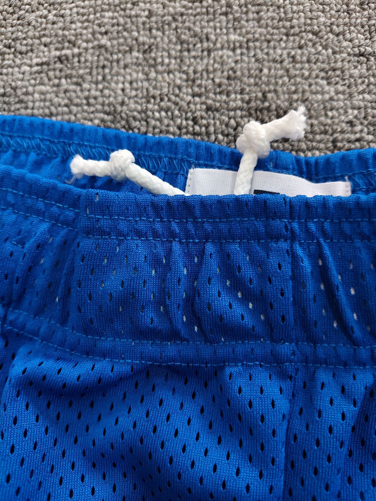 EE3009 LA Letter Eric Emanuel Quick-Drying Mesh Shorts