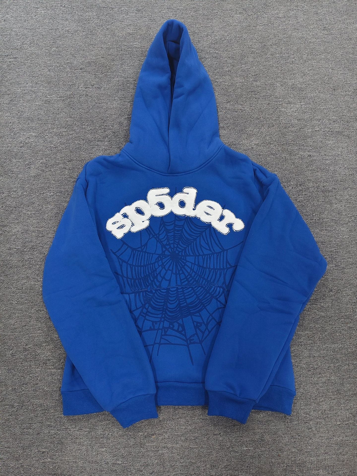 Sp5der Sweatshirt 555555 Heavy Sports Hoodie Brushed Hoody