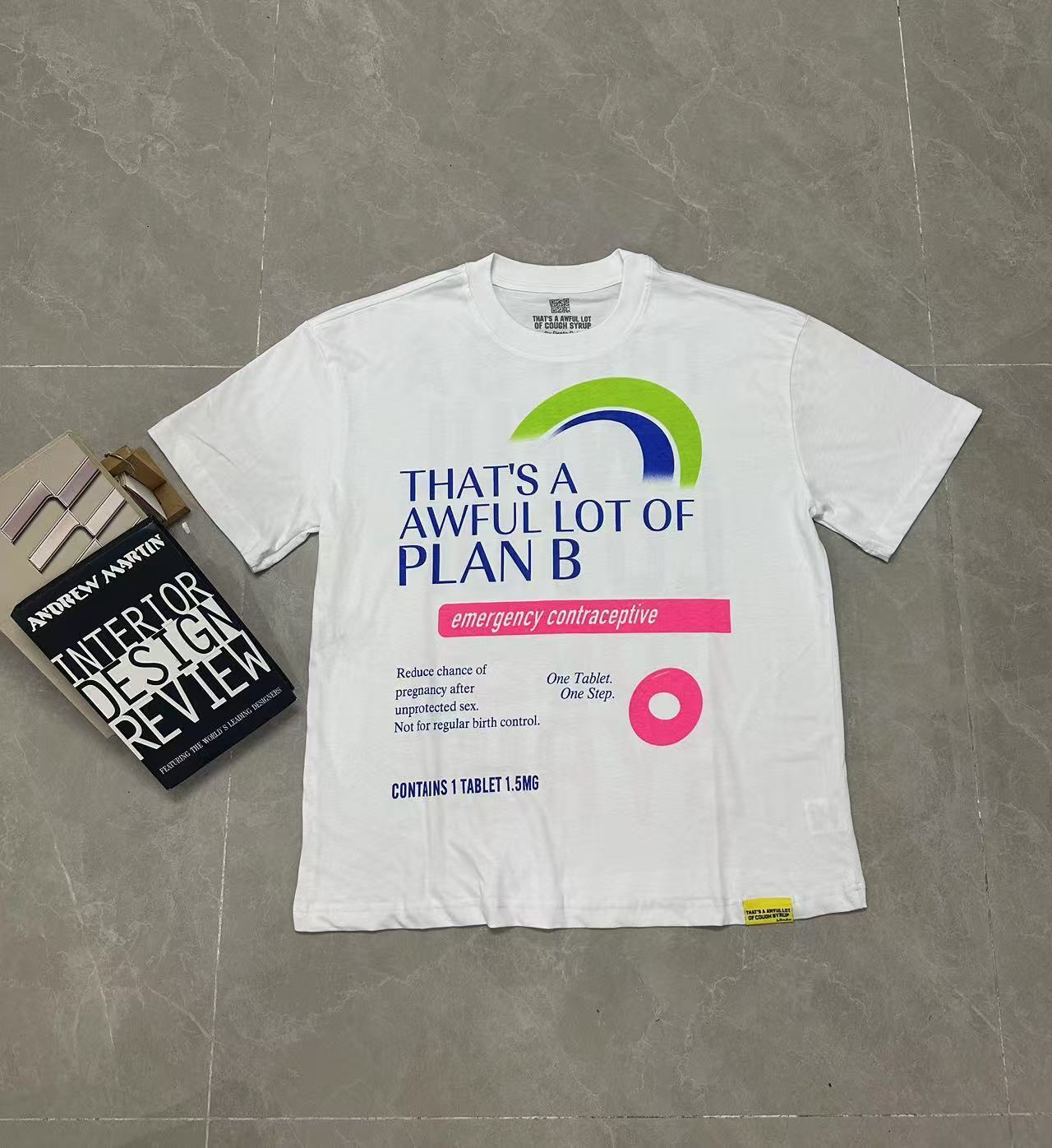 Short Sleeve THAT'S A AWFUL LOT OF COUGH SYRUP 100% Cotton T-Shirt