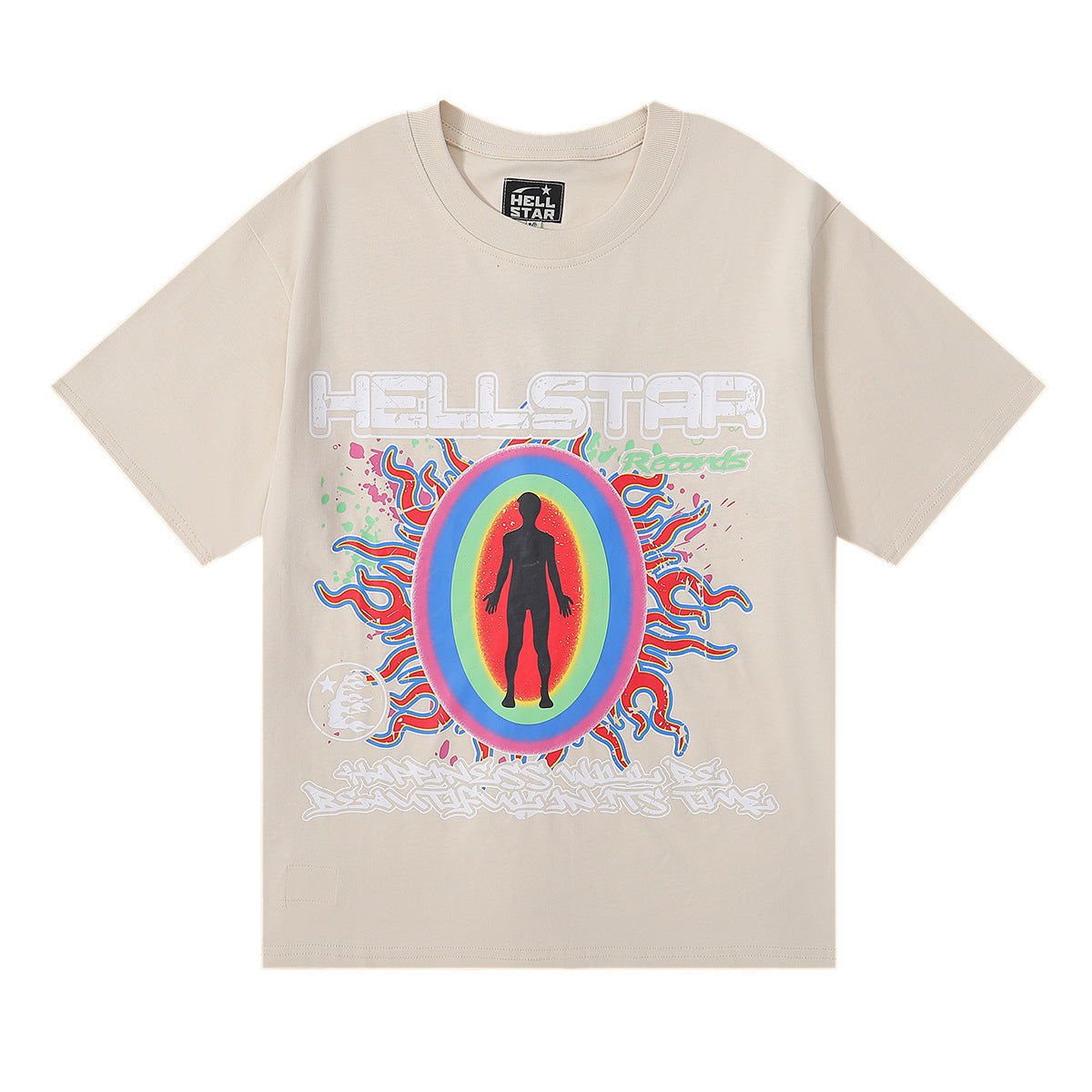 HS6001-1 Hellstar 100% cotton NFC short T shirt  for men
