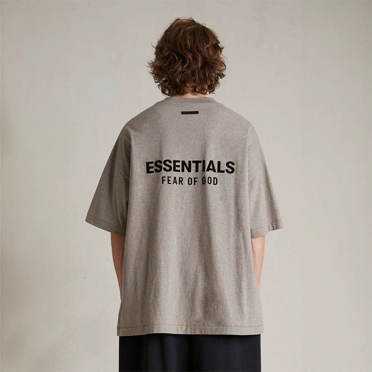 2025ss Short Sleeve T-shirt Hot Printed Pattern Essentials Fashion Brand T-shirt Shirt