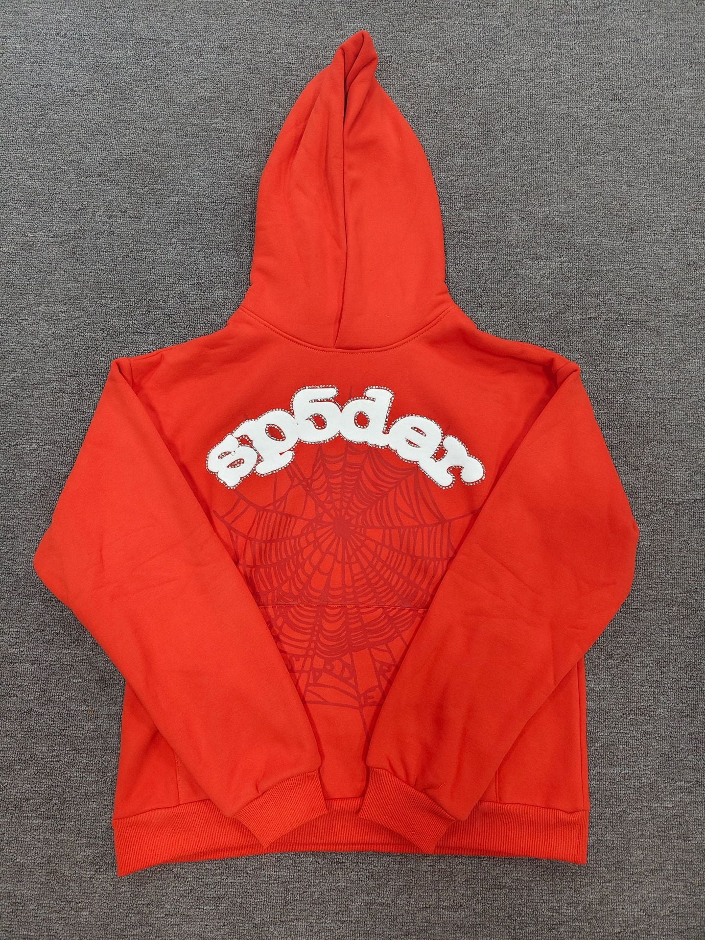 Sp5der Sweatshirt 555555 Heavy Sports Hoodie Brushed Hoody