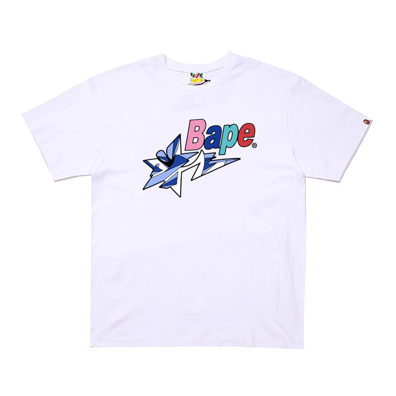 BP2002 Bape original quality 100% cotton street T shirt