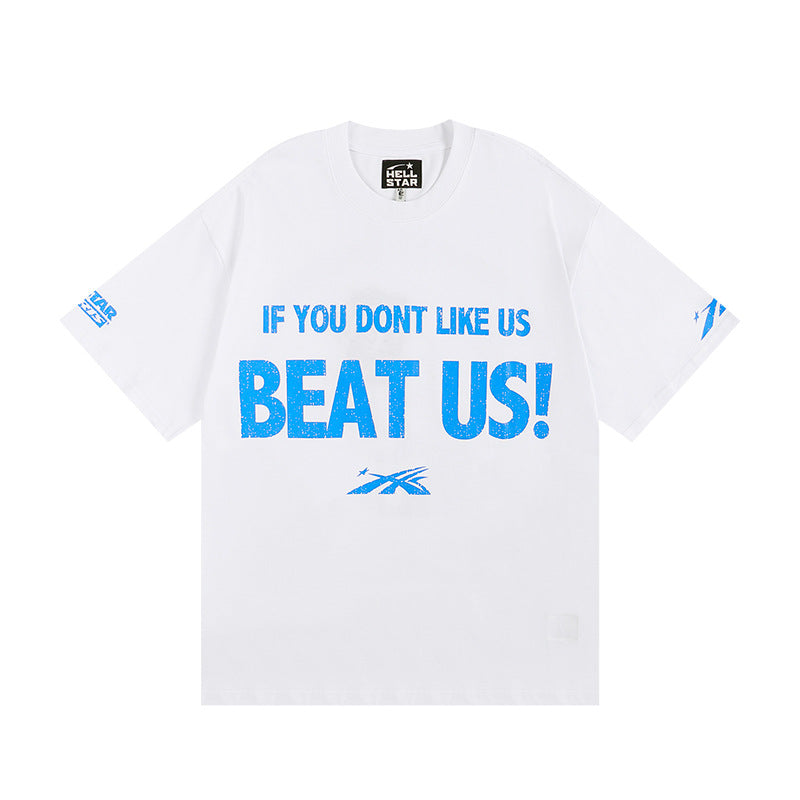 HS6001 Hellstar Fashion Brand Letters shorts Tee shirts