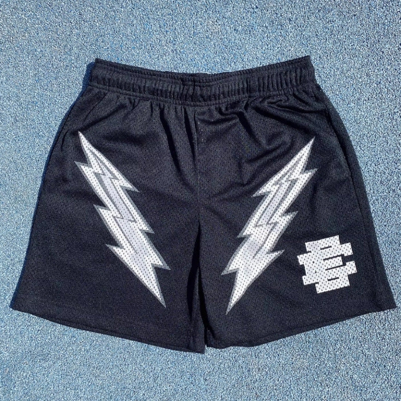 EE3010 Lightning Shorts  Eric Emanuel Quick-Drying Mesh Shorts Lightning Shorts