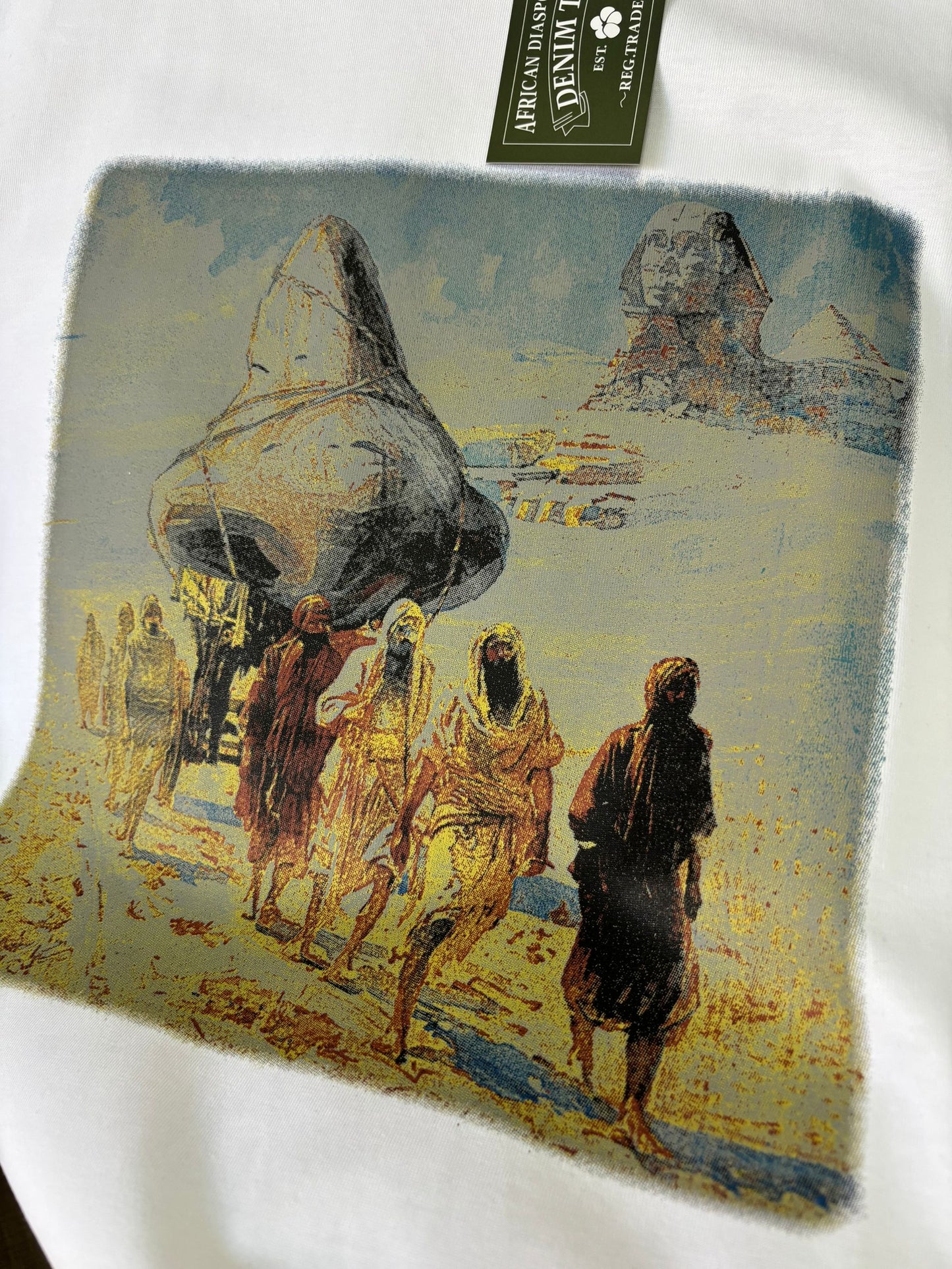 DT504 Denim tears 100% Cotton Tee shirts