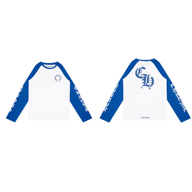 Chrome Heart High Quality Cotton Men's and Women's Long Sleeve T-shirt