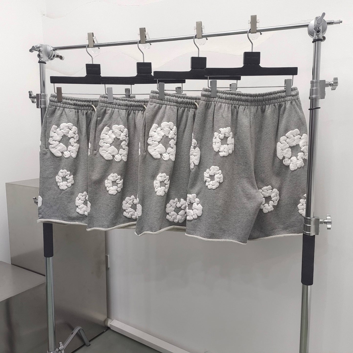 Denim Tears Shorts Full Printed Foam Denim Tears Fifth Pants Tide