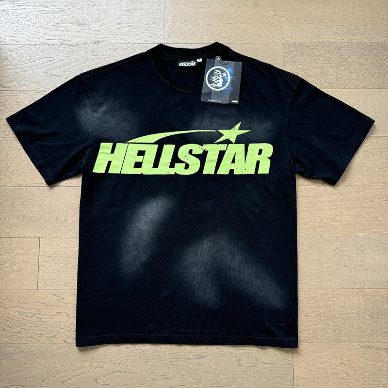HS6201 New Colors Hellstar 100% Cotton laugh T shirts for men and women