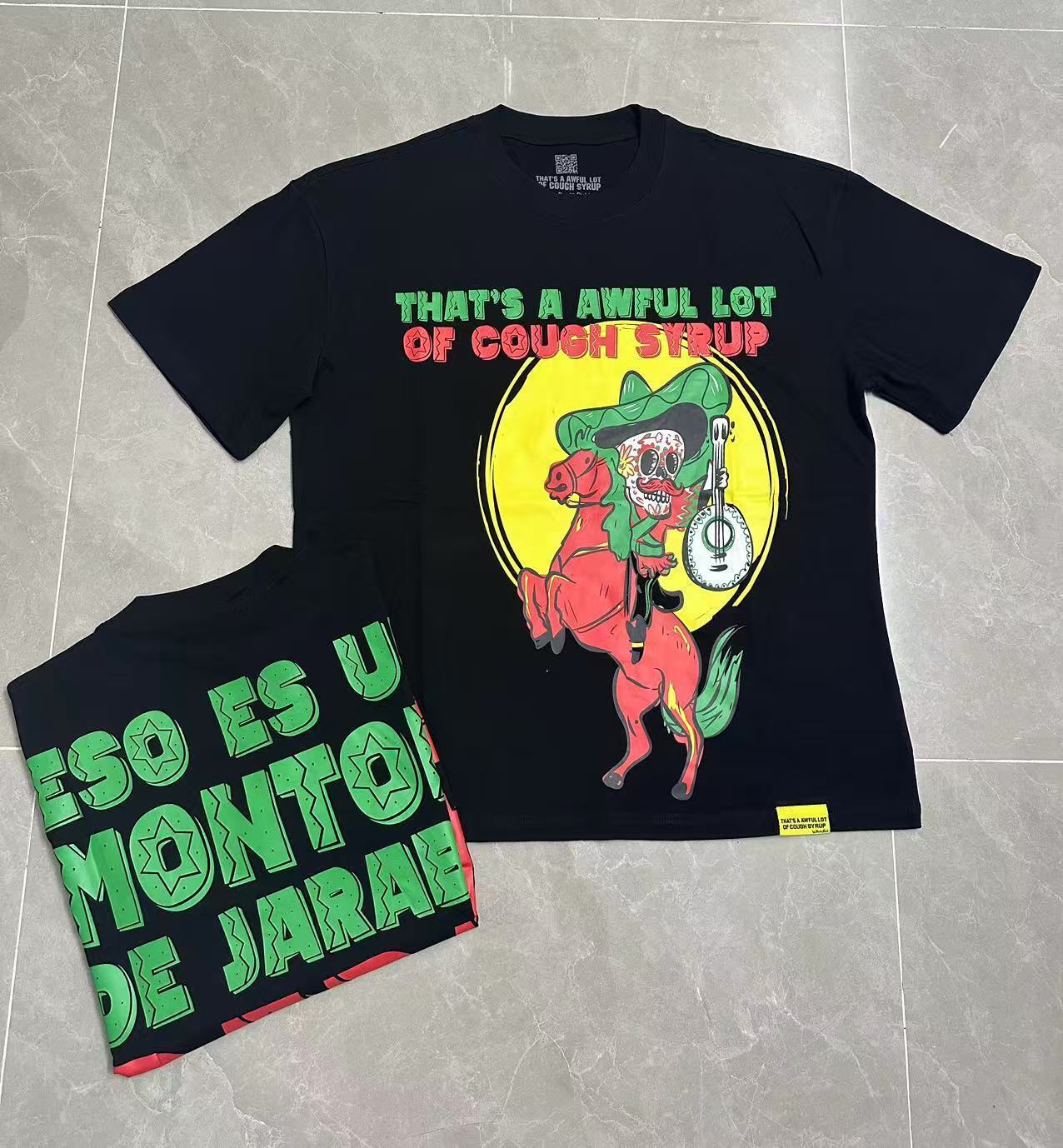 Short Sleeve THAT'S A AWFUL LOT OF COUGH SYRUP 100% Cotton T-Shirt