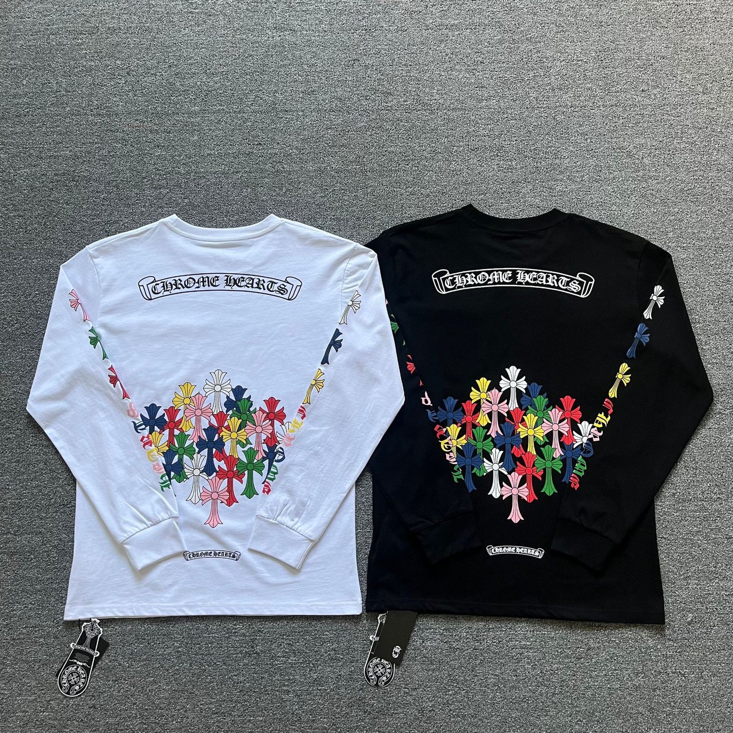 Chrome Heart High Quality Cotton Men's and Women's Long Sleeve T-shirt