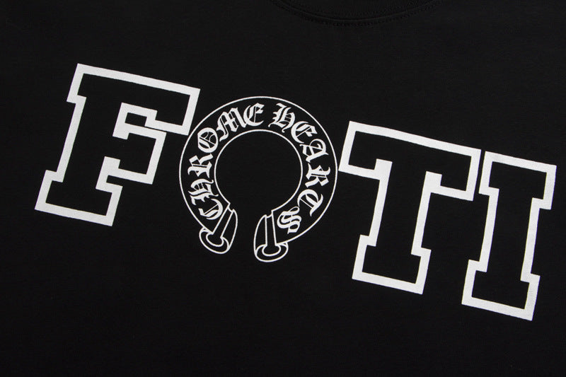 Chrome Heart High Quality Cotton Men's and Women's Long Sleeve T-shirt