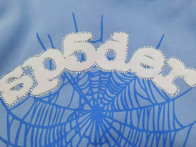 part2- 430gsm Sp5der Hoodies 100% Cotton Hoodie for men and women