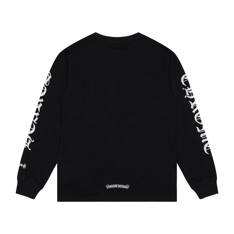 Chrome Heart High Quality Cotton Men's and Women's Long Sleeve T-shirt