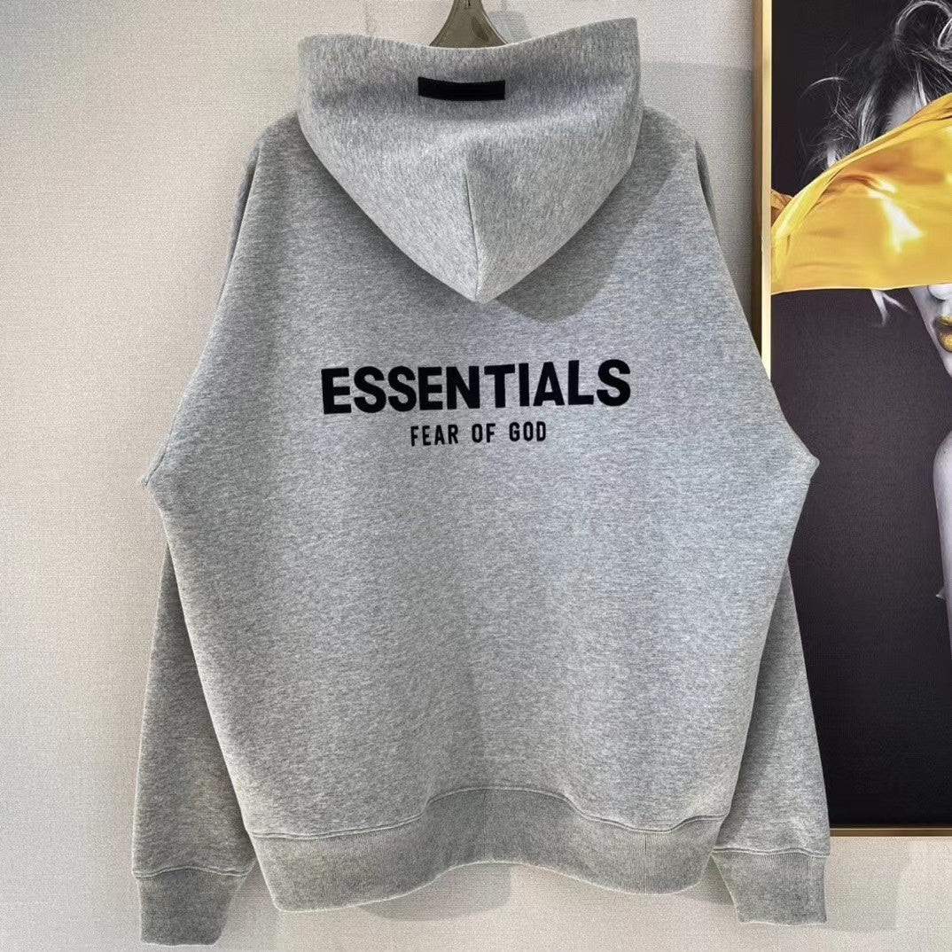 SS22 Top 1:1 Stock X Ess  Fog Fleece Thermal Hoodie Hoodie