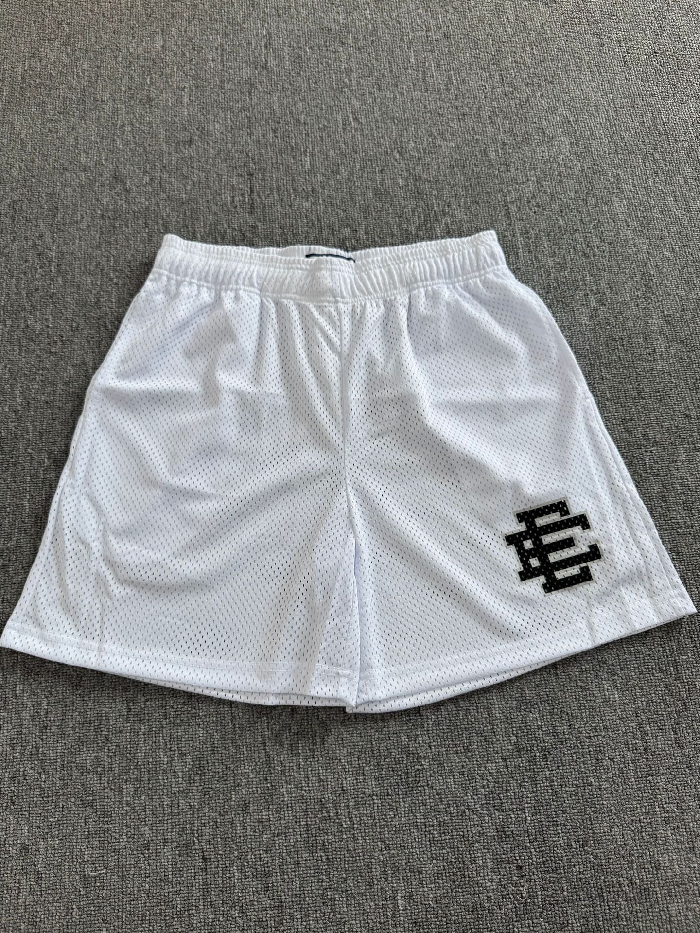 Eric Emanuel Shorts Sports Quick-Dry Pants Fitness Men Loose Fit Basketball Shorts Mesh Breathable Four-Quarter Shorts