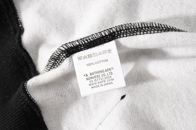 BAPE Shark Shark Head Double Hood Sweater Luminous Spots