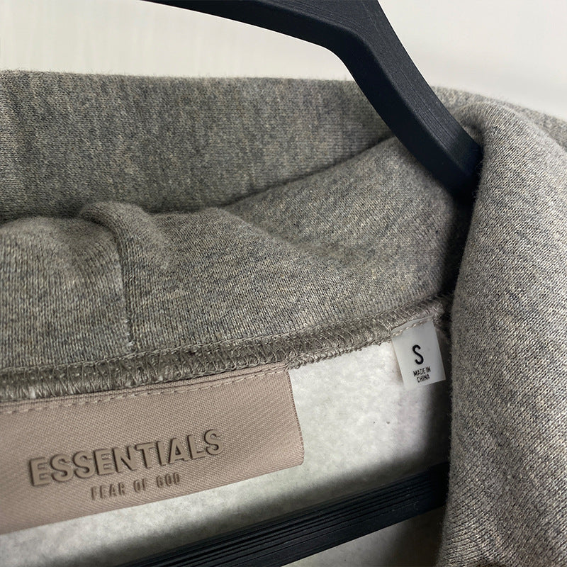 2022SS-1977 Fleece Hoodie ESSENTIALS Thickened Trendy Brand Sweatshirt