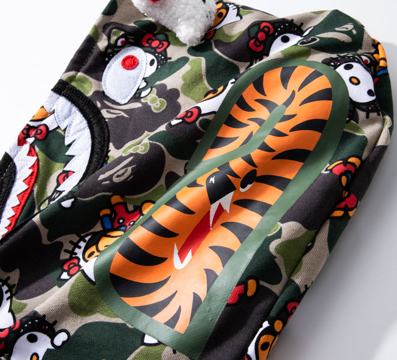 bape original 100% cotton hoodies for women and men