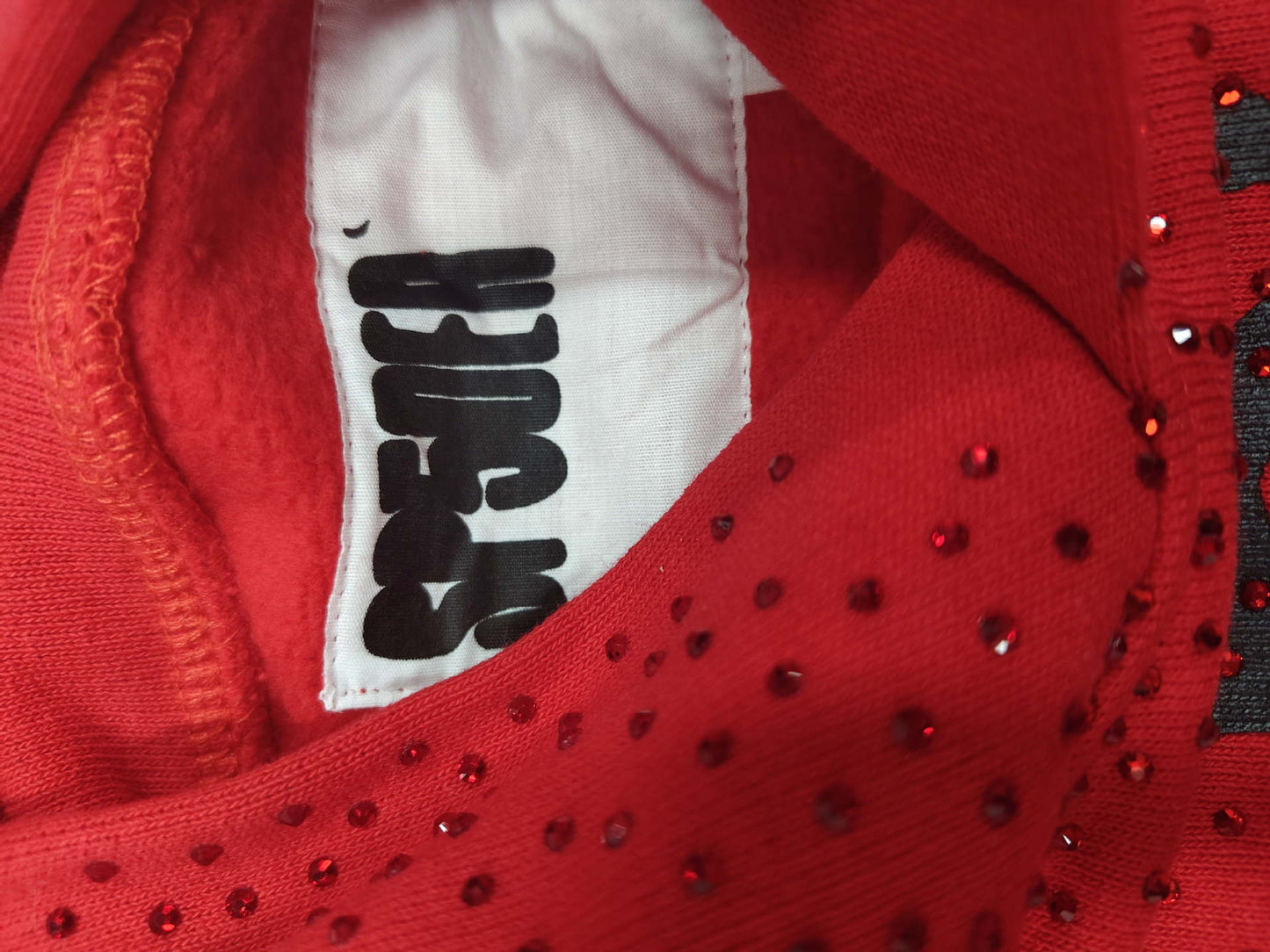 Sp5der vvs black  red hoodies spider heavry weight 1:1 hoodies