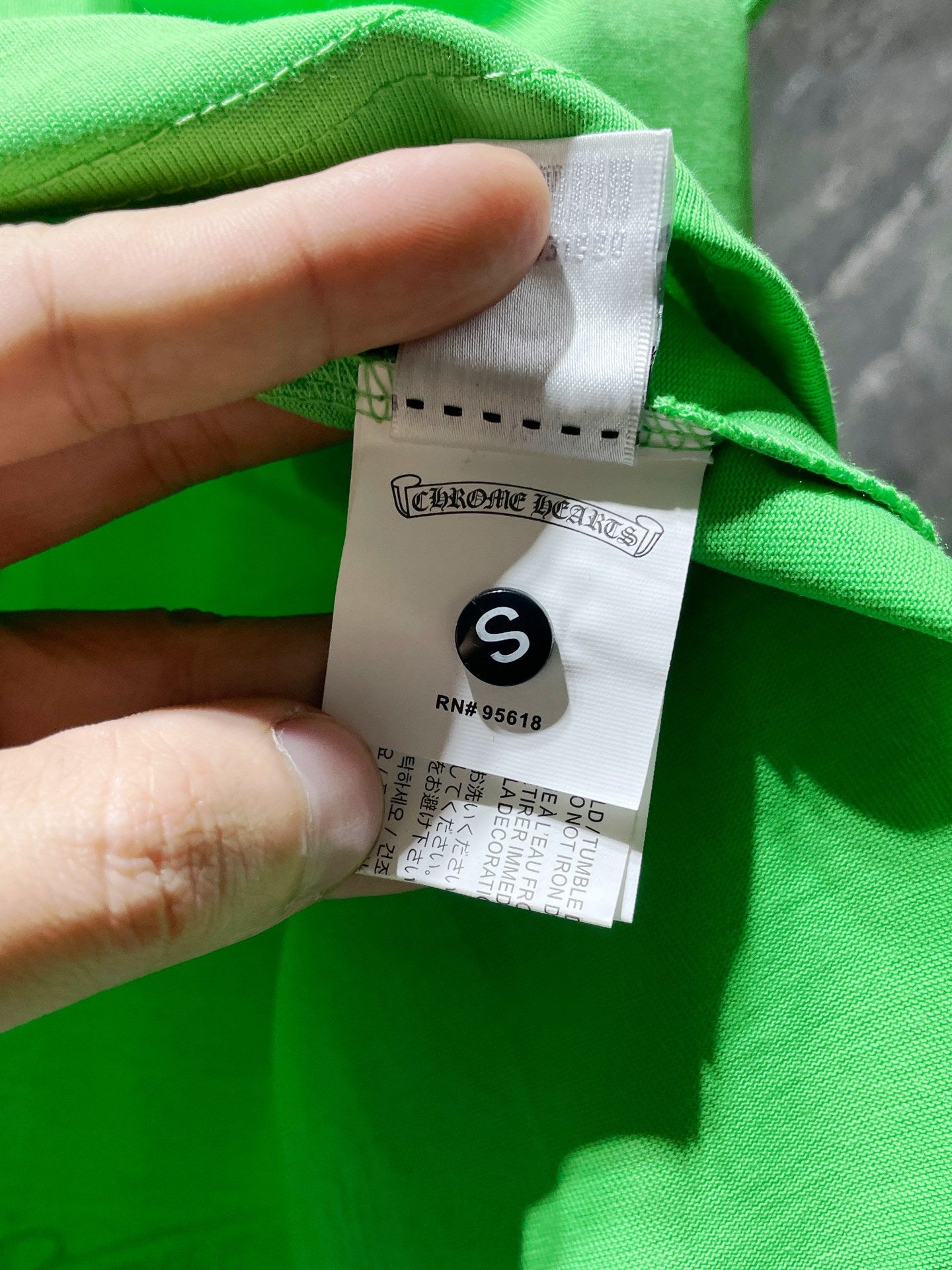 Chrome Heart 23ss Matty Boy Graffiti Short Sleeve Cotton Men's T-shirt