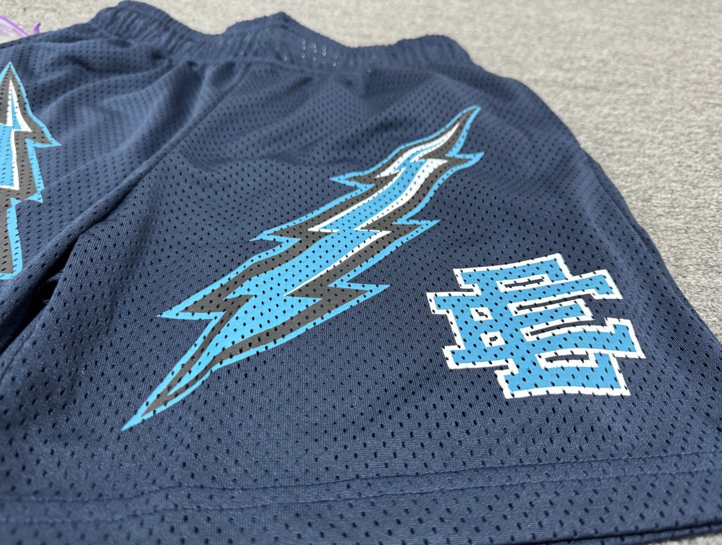 EE3010 Lightning Shorts  Eric Emanuel Quick-Drying Mesh Shorts Lightning Shorts