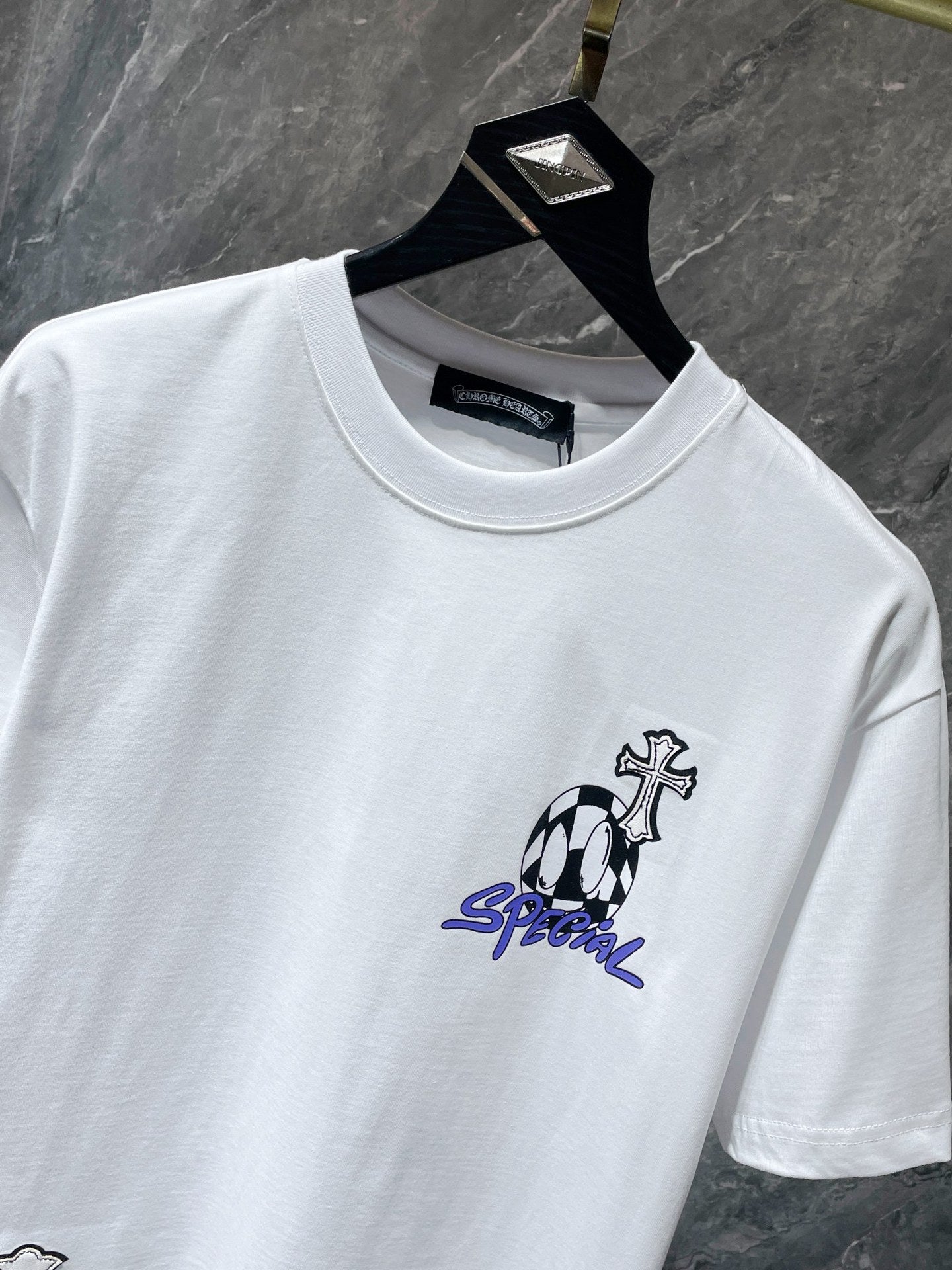 Chrome Heart 23ss Matty Boy Graffiti Short Sleeve Cotton Men's T-shirt