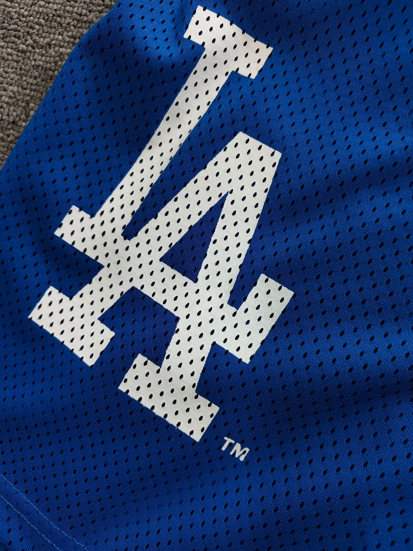 EE3009 LA Letter Eric Emanuel Quick-Drying Mesh Shorts