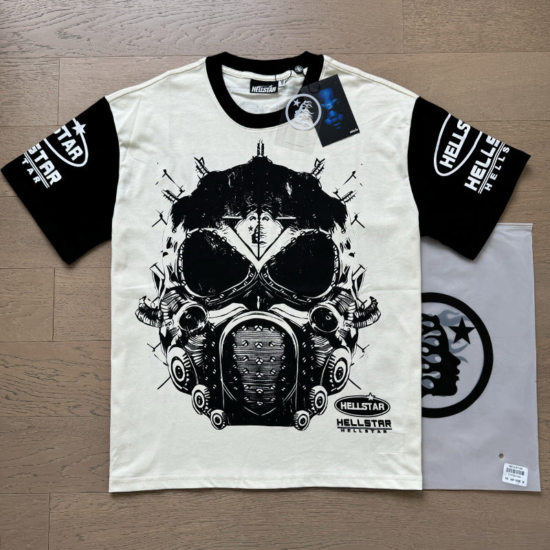 HS6201 New Colors Hellstar 100% Cotton laugh T shirts for men and women