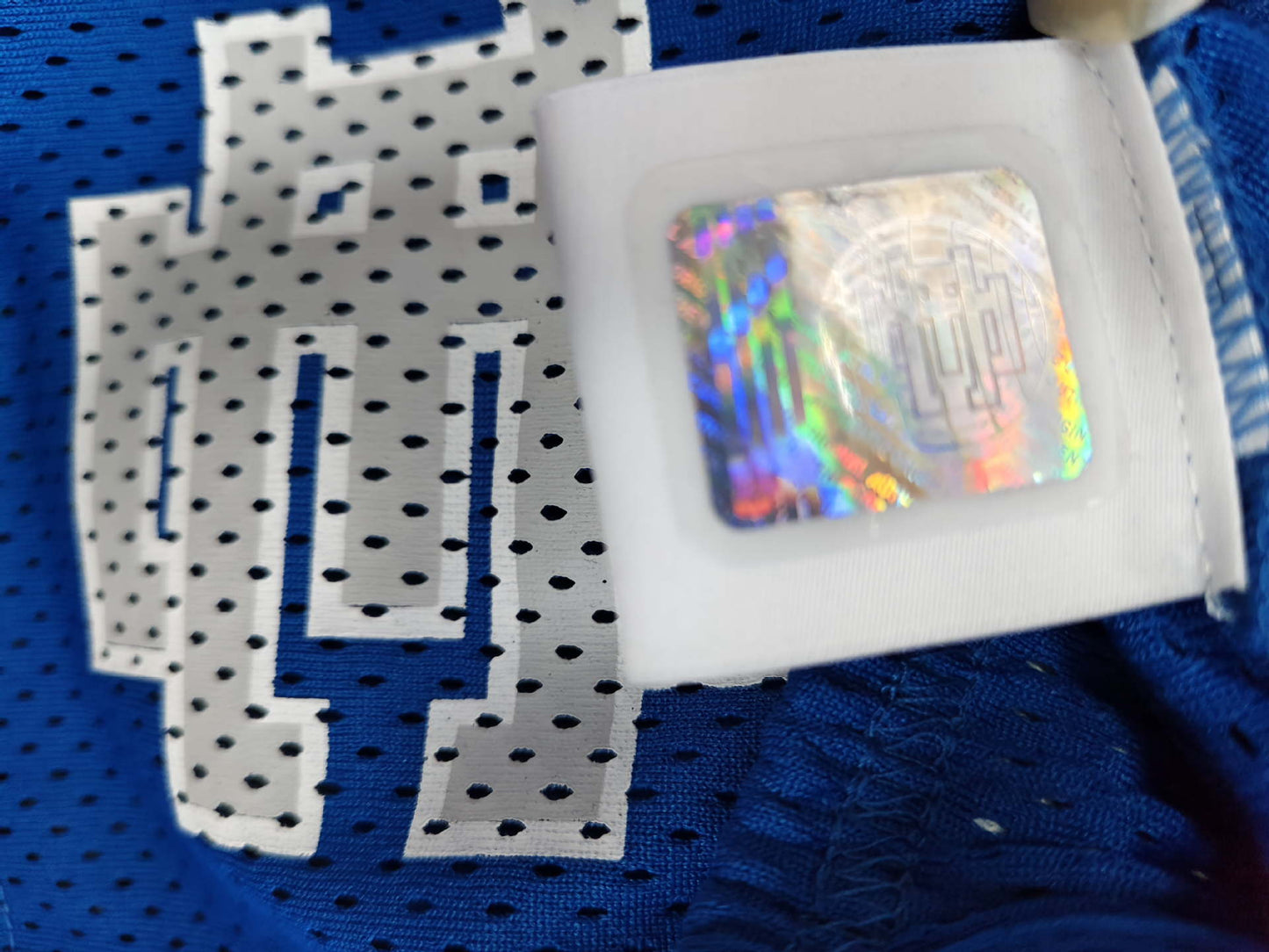 EE3009 LA Letter Eric Emanuel Quick-Drying Mesh Shorts