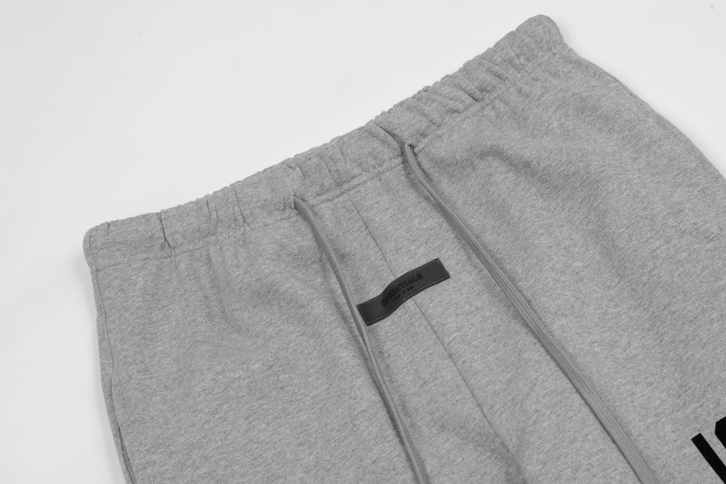 Fog Double Line 1977 Digital Flocking Casua Ankle-Tied Sweatpants Tide